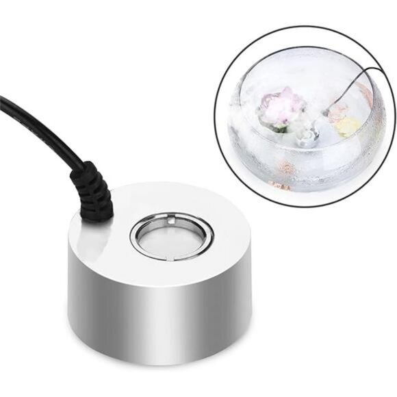 Aluminum Mist Maker Fog Maker for Water Fountain Pond Rockery Vase Birdbath - Picture 7 of 7